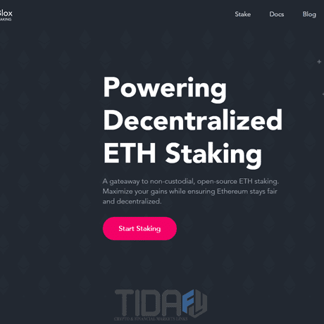 Powering decentralized ETH staking - Blox Staking