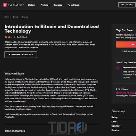 Introduction to Bitcoin and Decentralized Technology
