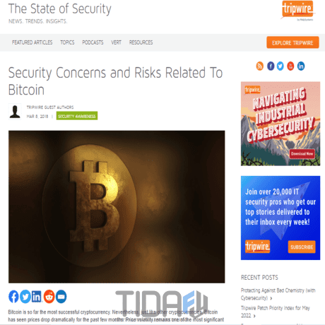 Security Concerns and Risks Related To Bitcoin