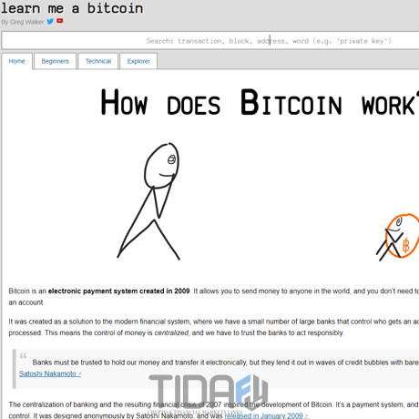 Learn Me a Bitcoin