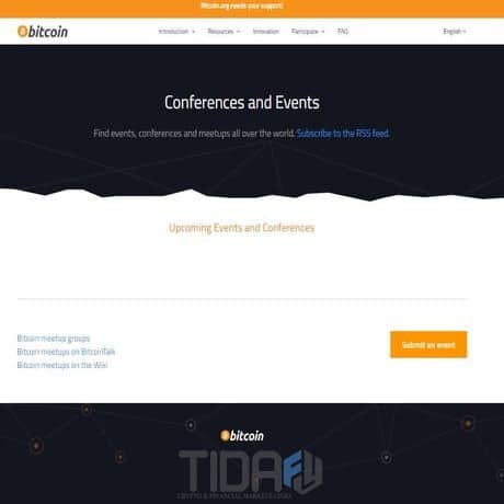 Bitcoin.org Conferences and Events
